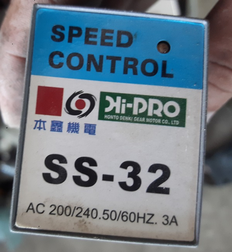 ss-32 Speed Controller